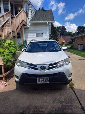 White 2013 Toyota RAV4 Limited