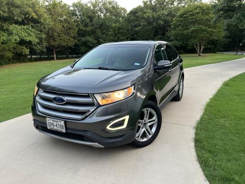 Gray 2015 Ford Edge Titanium