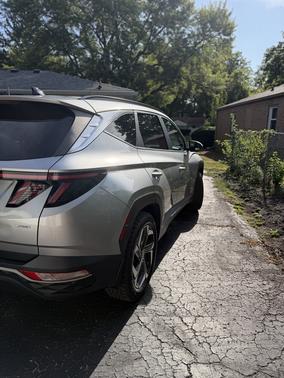 Silver 2022 Hyundai TUCSON SEL