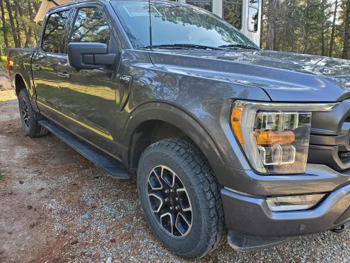 Gray 2022 Ford F-150 XLT