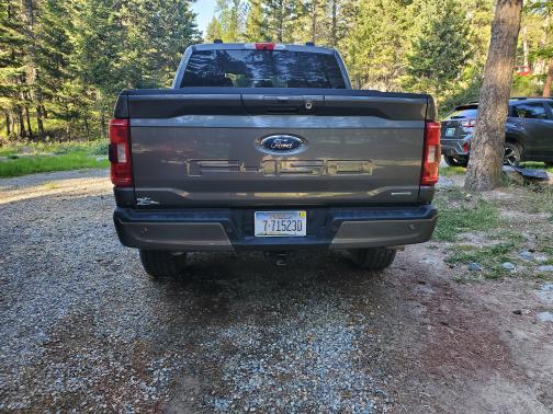 Gray 2022 Ford F-150 XLT