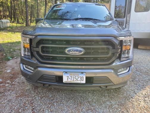 Gray 2022 Ford F-150 XLT