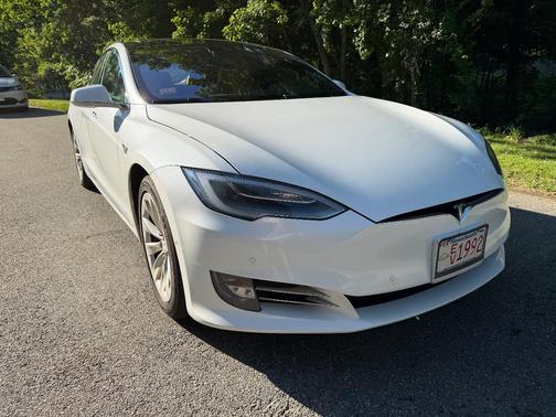 White 2016 Tesla Model S P90D