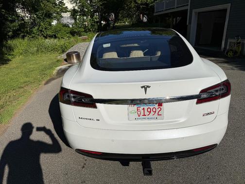 White 2016 Tesla Model S P90D