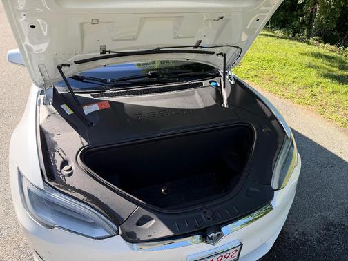White 2016 Tesla Model S P90D