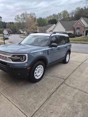 Blue 2025 Ford Bronco Sport Heritage
