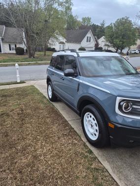 Blue 2025 Ford Bronco Sport Heritage