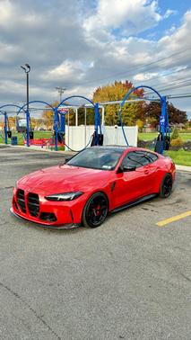 Red 2025 BMW M4 Competition xDrive