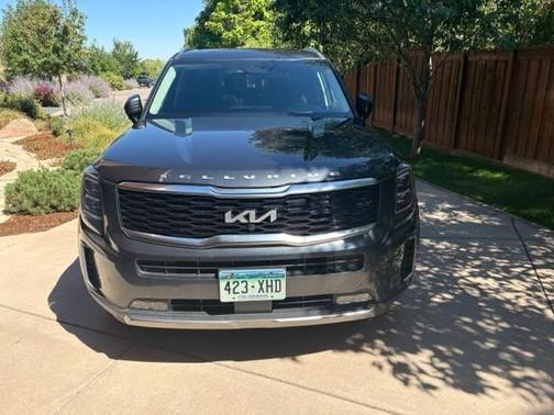 Gray 2022 Kia Telluride SX