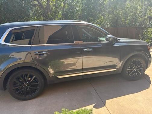 Gray 2022 Kia Telluride SX