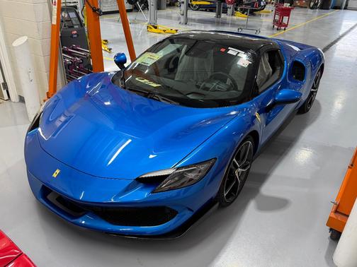 Blue 2026 Ferrari 296 GTS Base