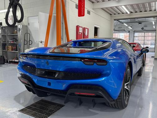 Blue 2026 Ferrari 296 GTS Base