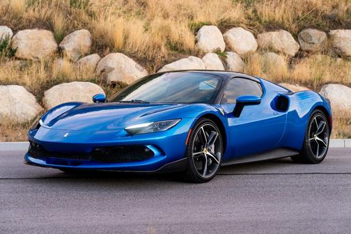 Blue 2026 Ferrari 296 GTS Base
