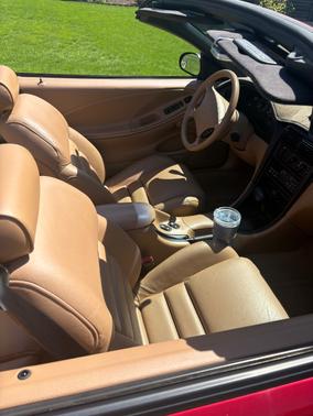 Red 1997 Ford Mustang GT