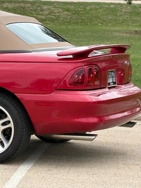 Red 1997 Ford Mustang GT