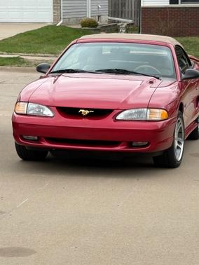 Red 1997 Ford Mustang GT