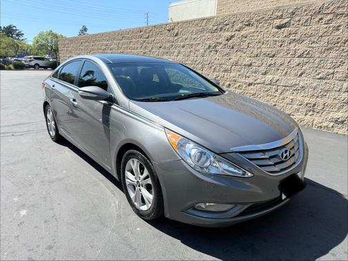 Gray 2013 Hyundai SONATA Limited