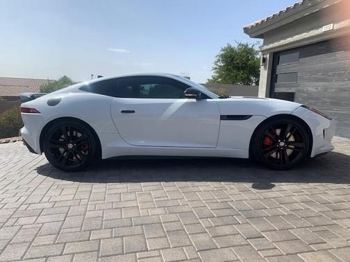 White 2015 Jaguar F-TYPE R