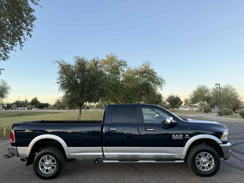 Blue 2014 RAM 3500 Laramie