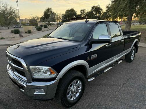 Blue 2014 RAM 3500 Laramie