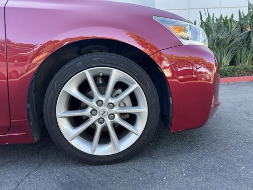 Red 2012 Lexus CT 200h Premium