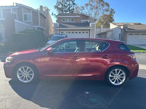 Red 2012 Lexus CT 200h Premium
