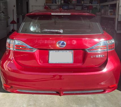 Red 2012 Lexus CT 200h Premium
