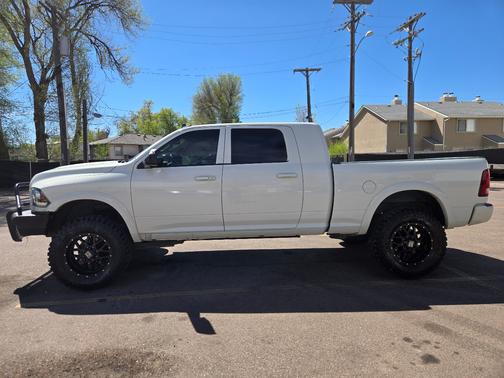 White 2017 RAM 2500 Laramie