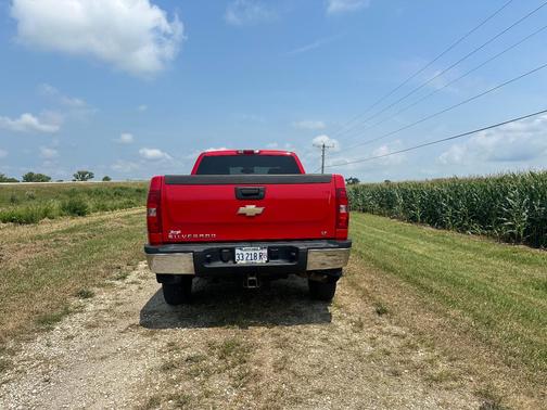 Red 2008 Chevrolet Silverado 2500 LT1 H/D Extended Cab