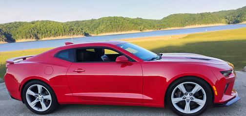 Red 2016 Chevrolet Camaro 2SS