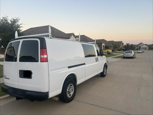 White 2011 Chevrolet Express 2500 Work Van