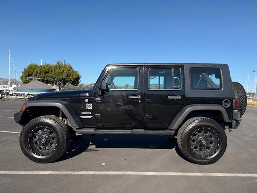 Black 2010 Jeep Wrangler Unlimited Sport
