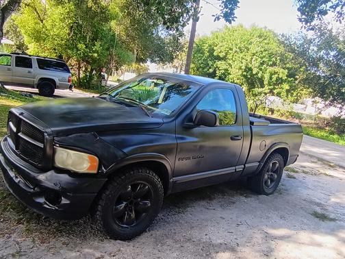 Black 2002 Dodge Ram 1500 Base