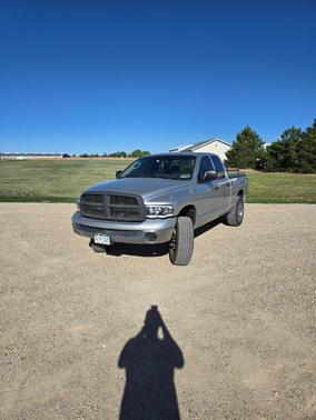 Silver 2005 Dodge Ram 1500 SLT Quad Cab
