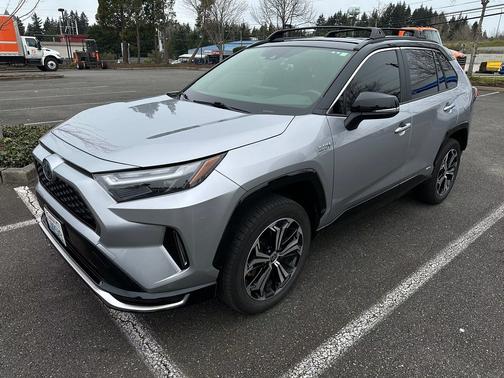 Silver 2023 Toyota RAV4 Prime XSE