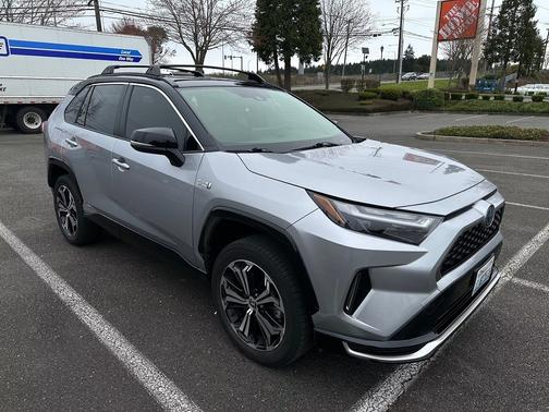 Silver 2023 Toyota RAV4 Prime XSE