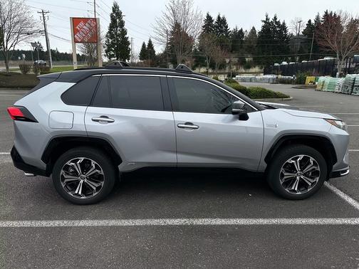 Silver 2023 Toyota RAV4 Prime XSE