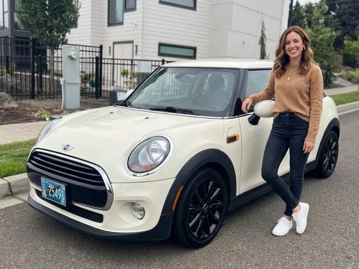 Beige 2016 MINI Hardtop Cooper