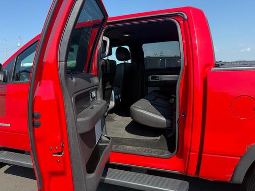 Red 2014 Ford F-150 FX4