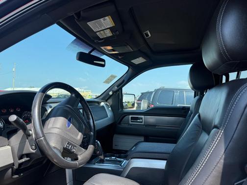 Red 2014 Ford F-150 FX4