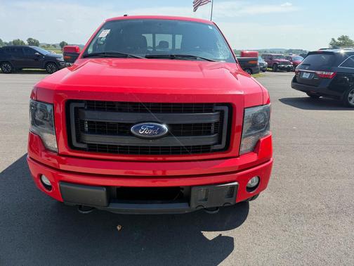 Red 2014 Ford F-150 FX4