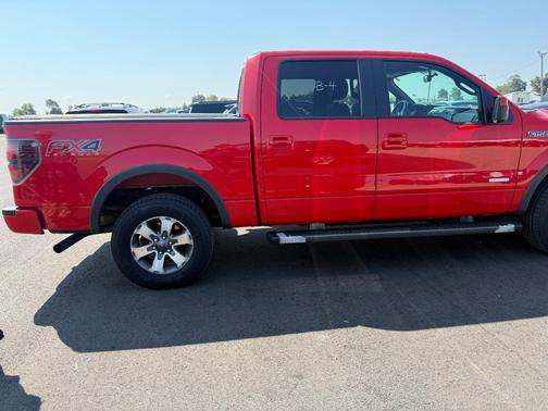 Red 2014 Ford F-150 FX4