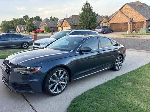 Blue 2014 Audi A6 3.0T Prestige Quattro