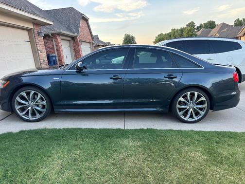 Blue 2014 Audi A6 3.0T Prestige Quattro