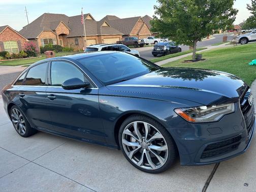 Blue 2014 Audi A6 3.0T Prestige Quattro