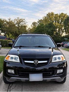 Black 2005 Acura MDX Touring