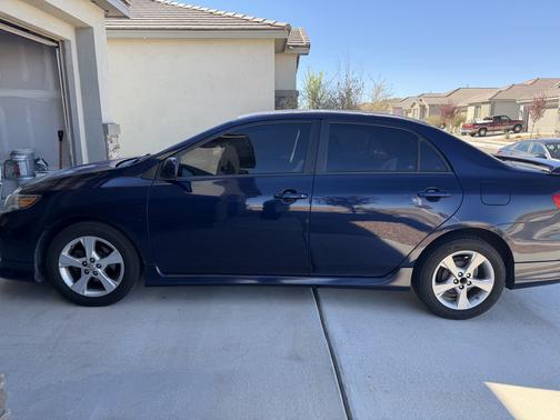Blue 2013 Toyota Corolla S