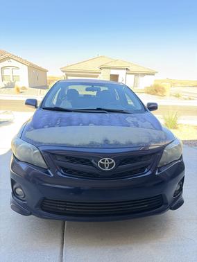 Blue 2013 Toyota Corolla S