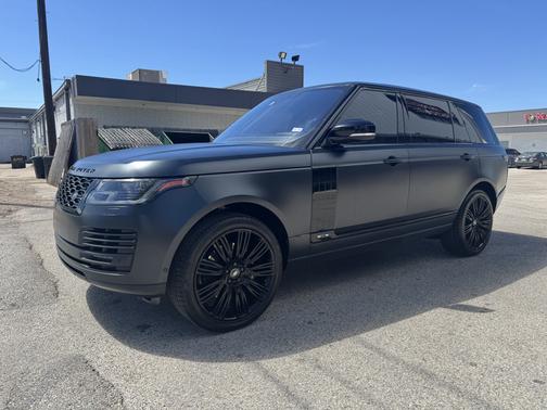 Black 2019 Land Rover Range Rover 5.0L V8 Supercharged