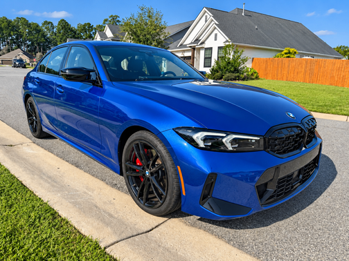 Blue 2024 BMW M340 i xDrive